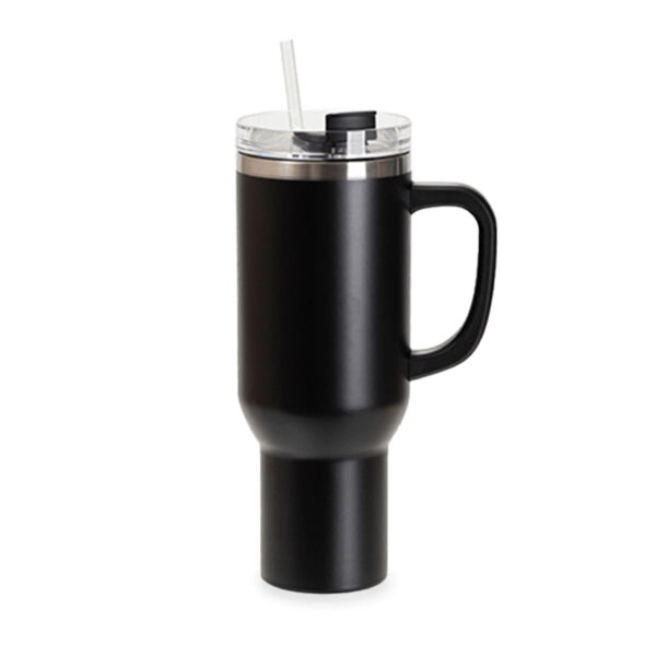 JFK Track & Field Travel Mug w/ Handle Thumbnail